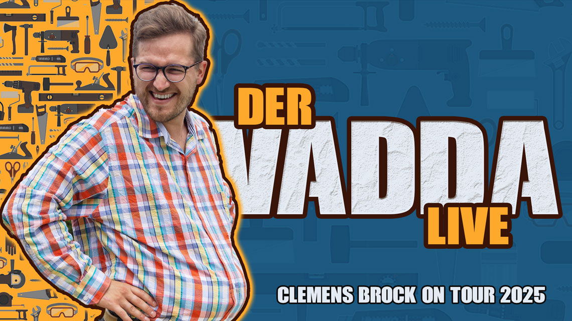 Clemes Brock alias "Der Vadda" am 30. April 2025 im Capitol Mannheim_Foto: Claudius Pflug