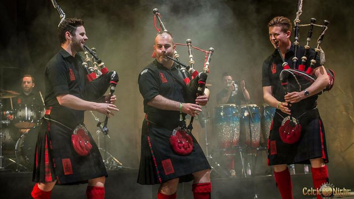 Red Hot Chilli Pipers am 03. November 2025 im Capitol Mannheim_Foto: Celtic Night