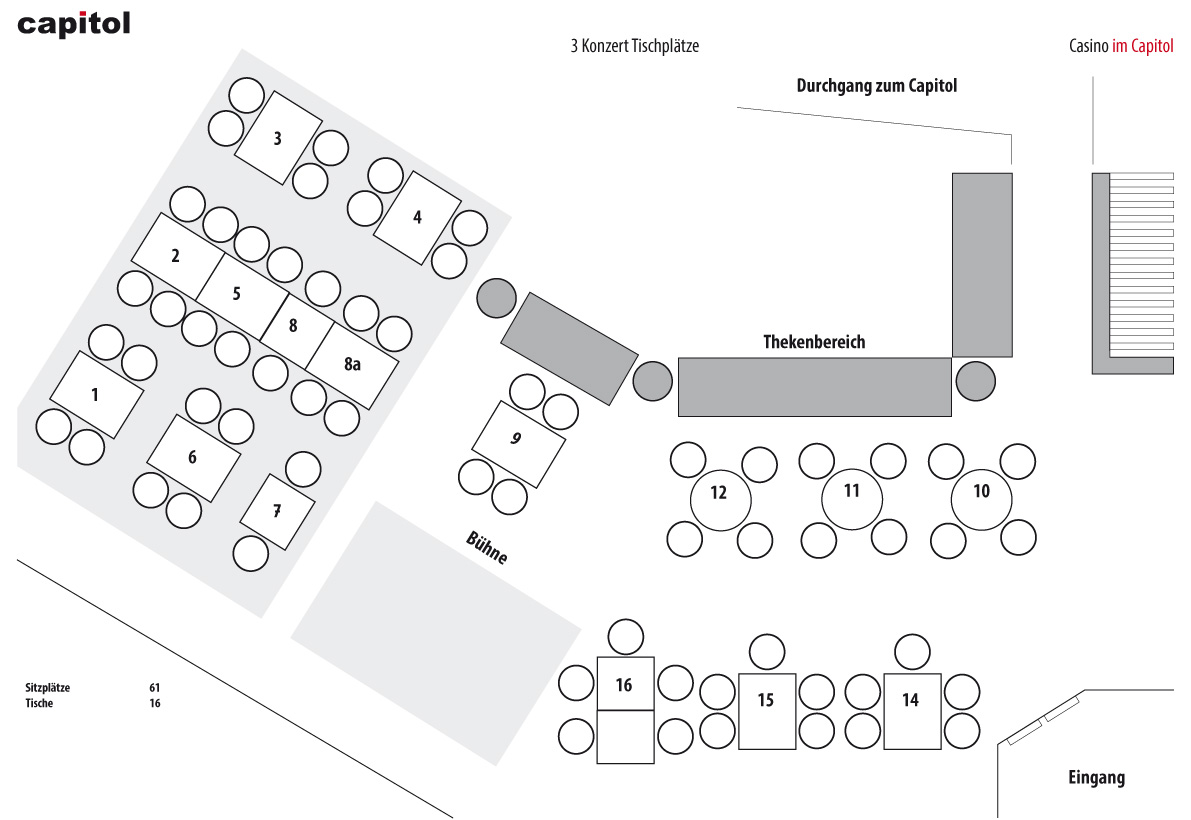 Casino Saalplan 3.2